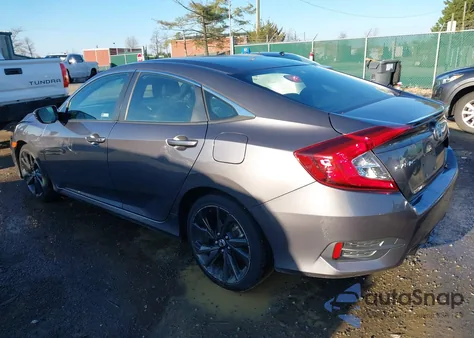 2020 Honda Civic Sport from USA, damaged, VIN 2HGFC2F86LH602476